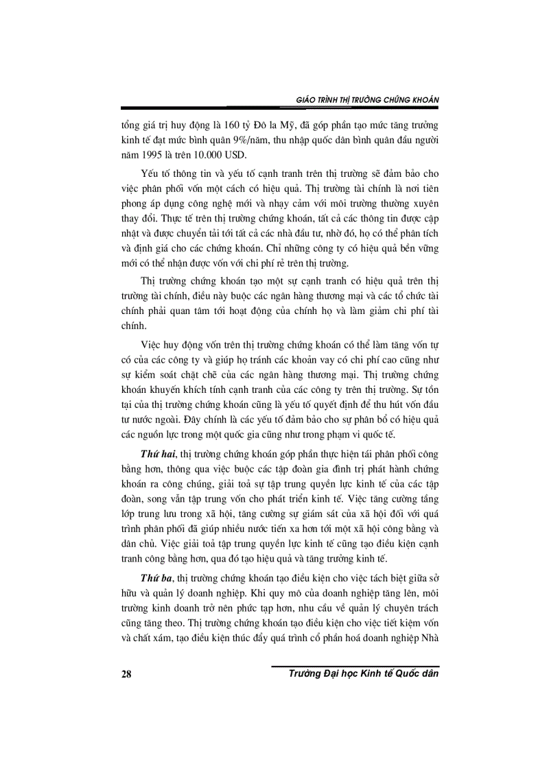 image for page Giáo trình thị trường chứng khoán 1