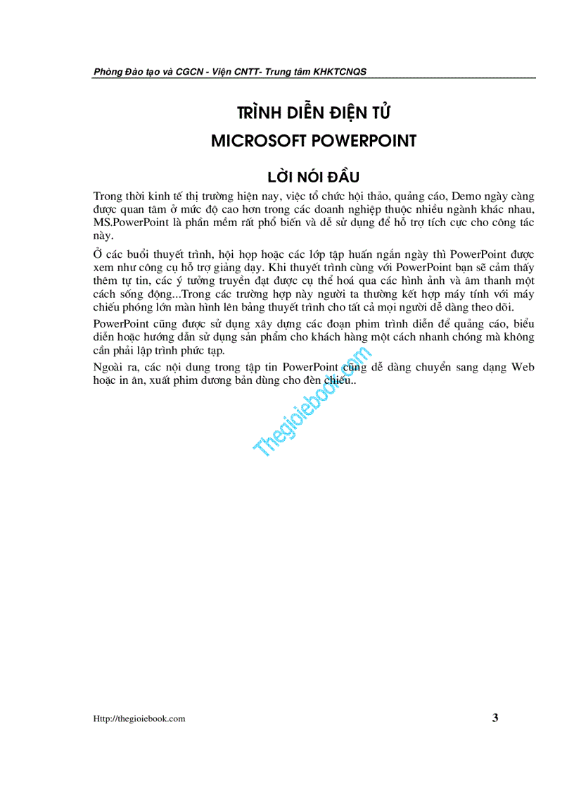 image for page Giáo trình power point nâng cao