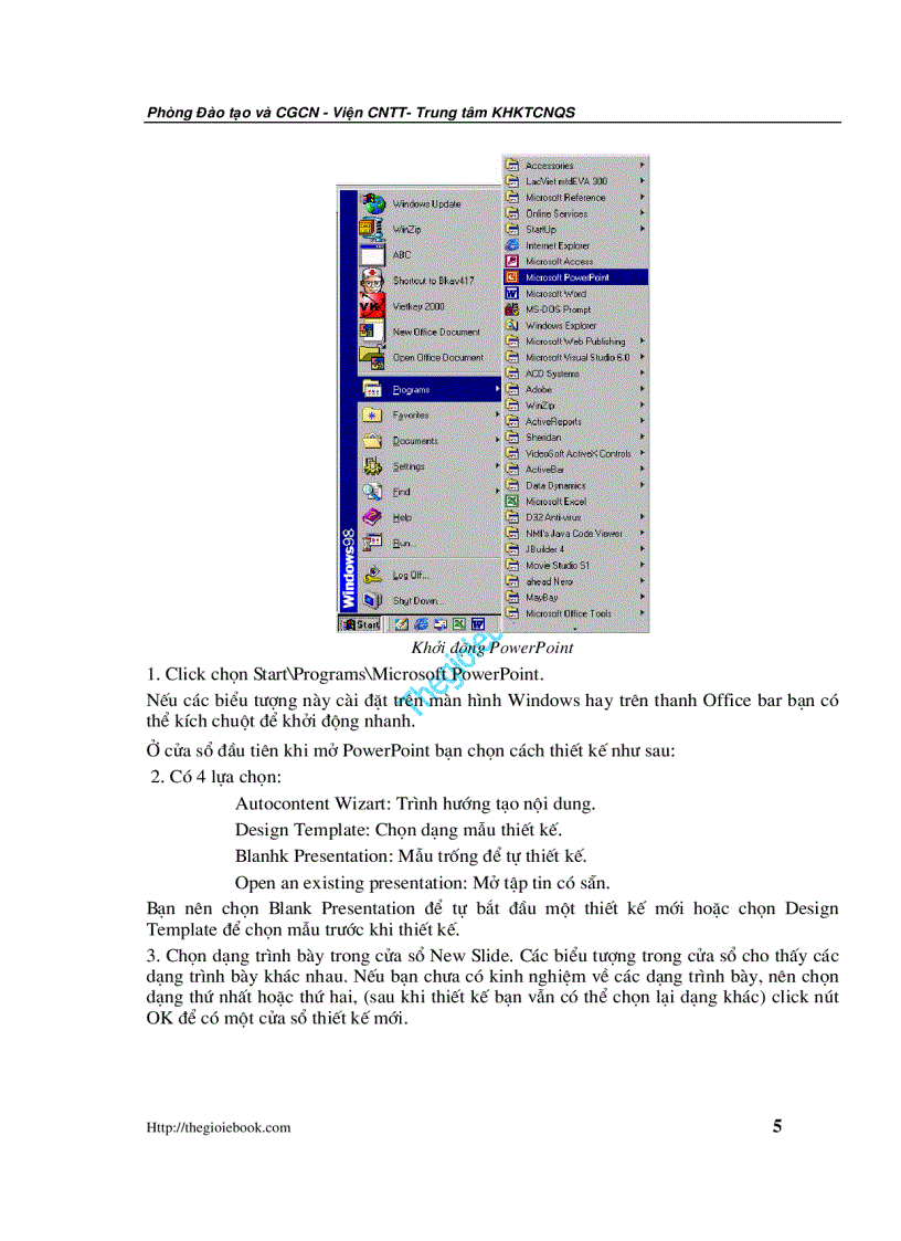 image for page Giáo trình power point nâng cao