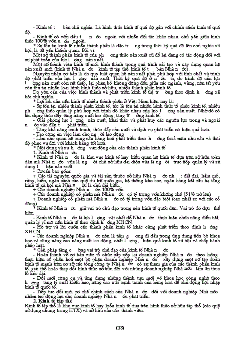 image for page Câu hỏi ôn tập kinh tế chính trị 3