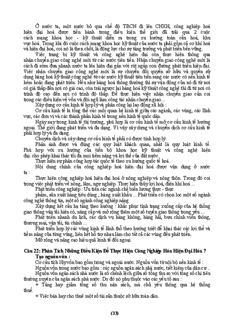 image for page Câu hỏi ôn tập kinh tế chính trị 3