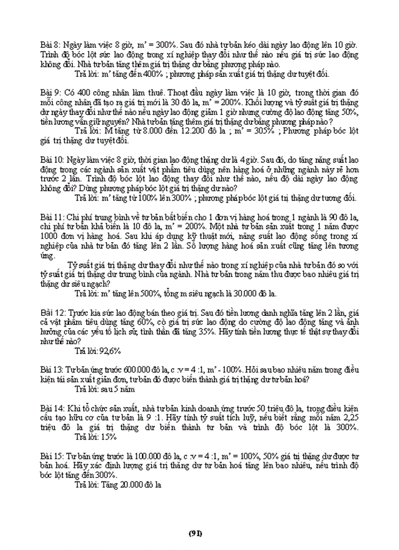 image for page Câu hỏi ôn tập kinh tế chính trị 3