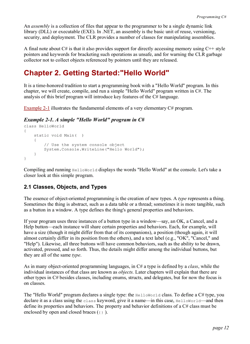 image for page O Reilly Programming C