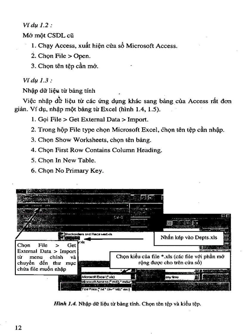 image for page Giáo trình access và ứng dụng 2011