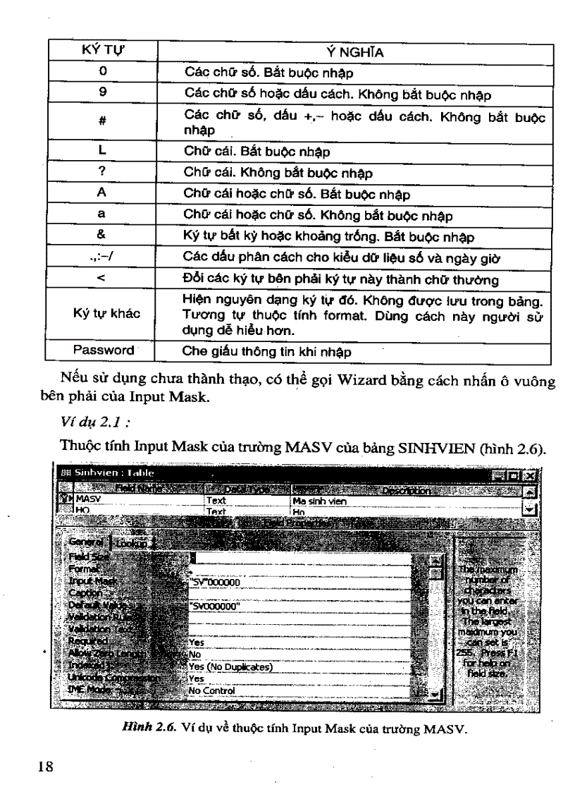 image for page Giáo trình access và ứng dụng 2011