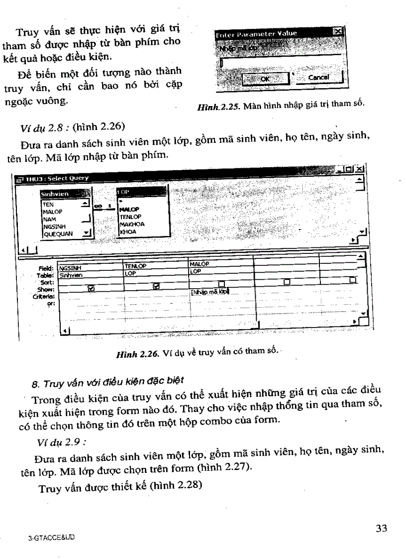 image for page Giáo trình access và ứng dụng 2011