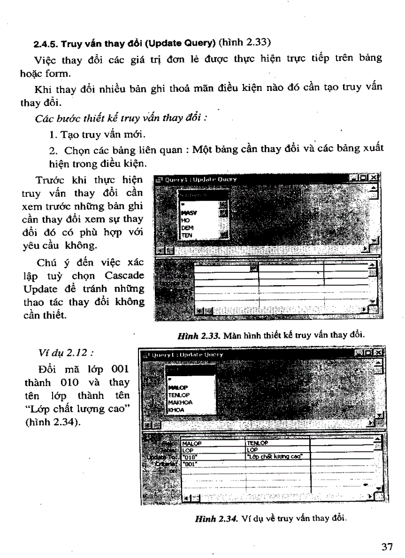 image for page Giáo trình access và ứng dụng 2011