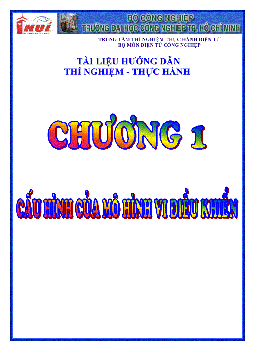 image for page Tài liệu hướng dẫn thí nghiệm và thực hành vi điều khiển MCS 51