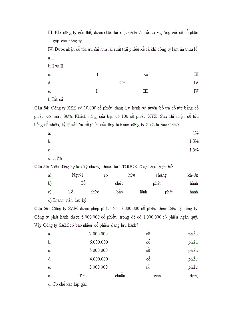 image for page 500 câu hỏi trắc nghiệm cơ bản về chứng khoán và thị trường chứng khoán 4