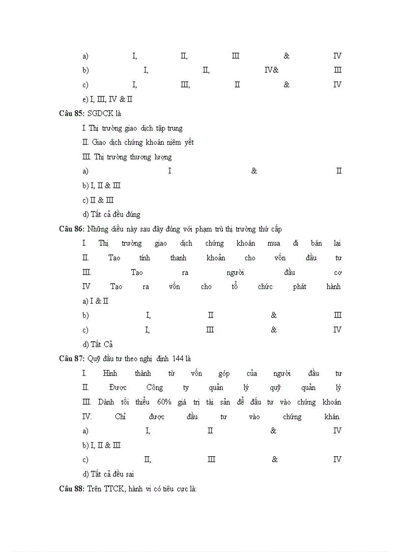 image for page 500 câu hỏi trắc nghiệm cơ bản về chứng khoán và thị trường chứng khoán 4