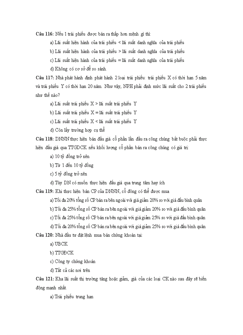 image for page 500 câu hỏi trắc nghiệm cơ bản về chứng khoán và thị trường chứng khoán 4