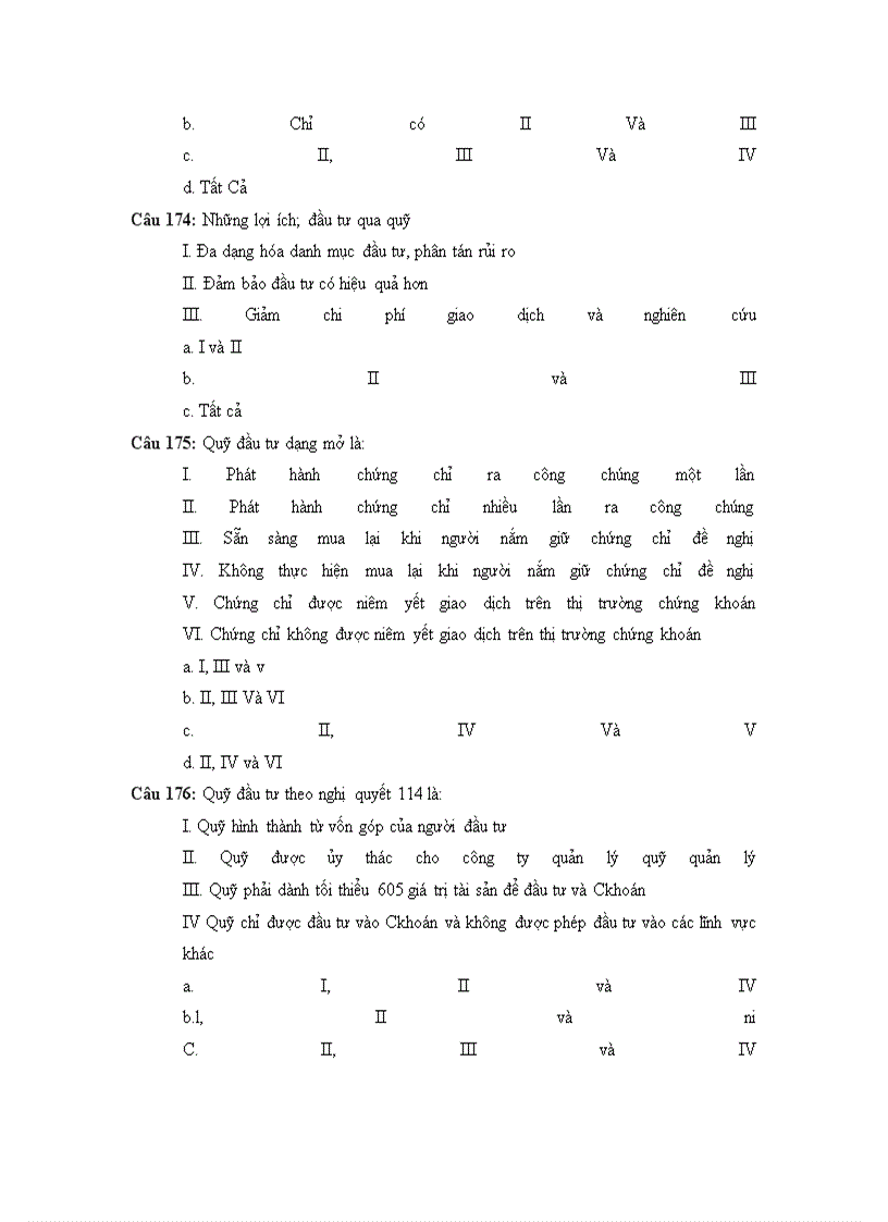 image for page 500 câu hỏi trắc nghiệm cơ bản về chứng khoán và thị trường chứng khoán 4