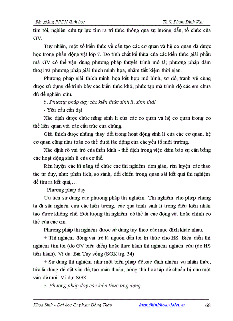 image for page Bài giảng PPDH Sinh học