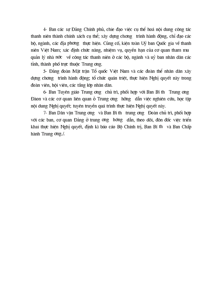 image for page Nghị quyết hội nghị lần thứ 7 bch t ư đảng khoá x về tăng cường sự lãnh đạo của đảng đối với công tác thanh niên trong thời kì cnh hđh