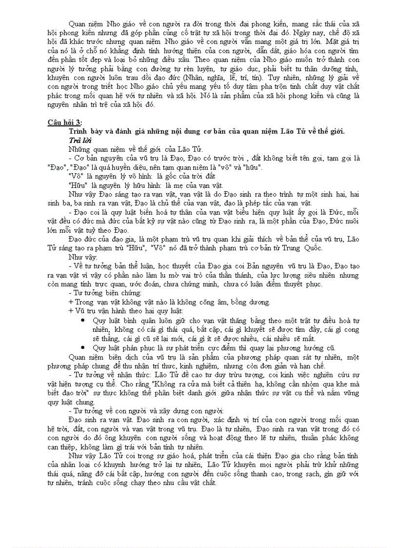 image for page Ôn thi cao học môn triết câu hỏi trả lời