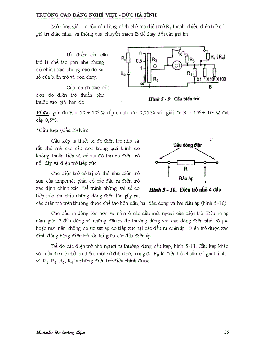 image for page Bài giảng Kỹ thuật Đo lường Điện