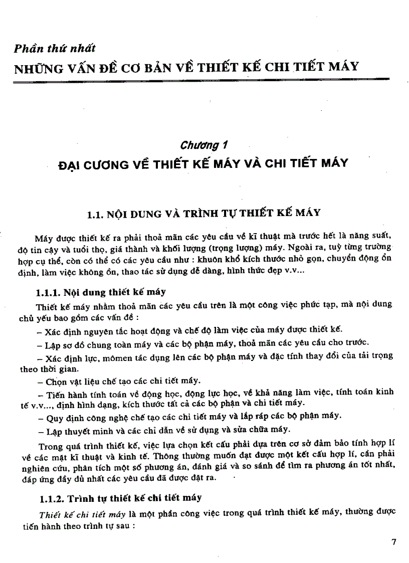 image for page Chi tiết máy Tập 1 Nguyễn Trọng Hiệp Sách scan