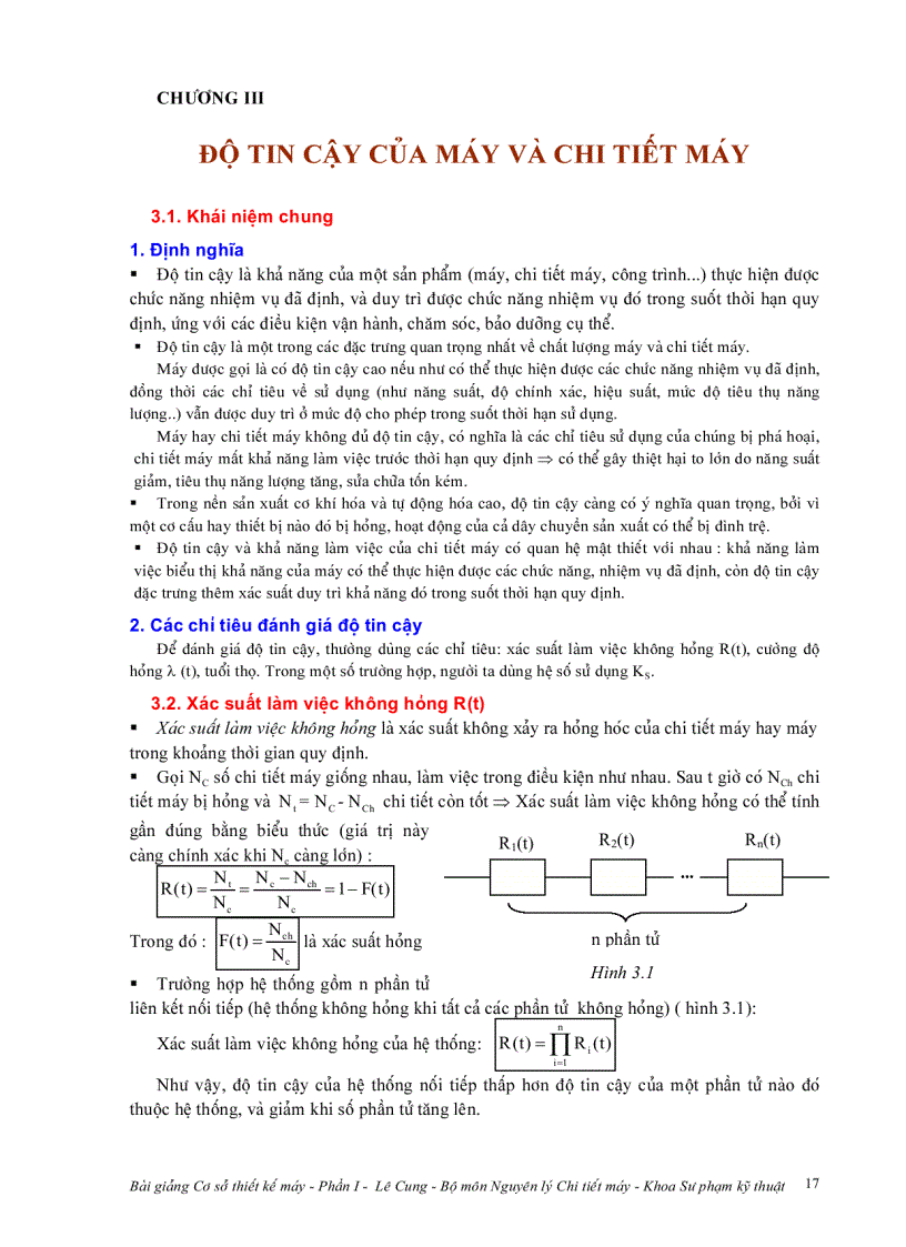 image for page Bài giảng cơ sở thiết kế máy 1 2 Lê Cung