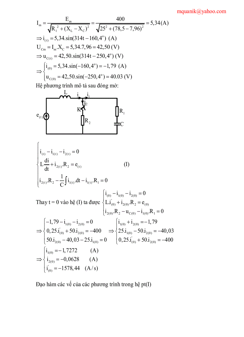 image for page Bài tập mạch điện 2