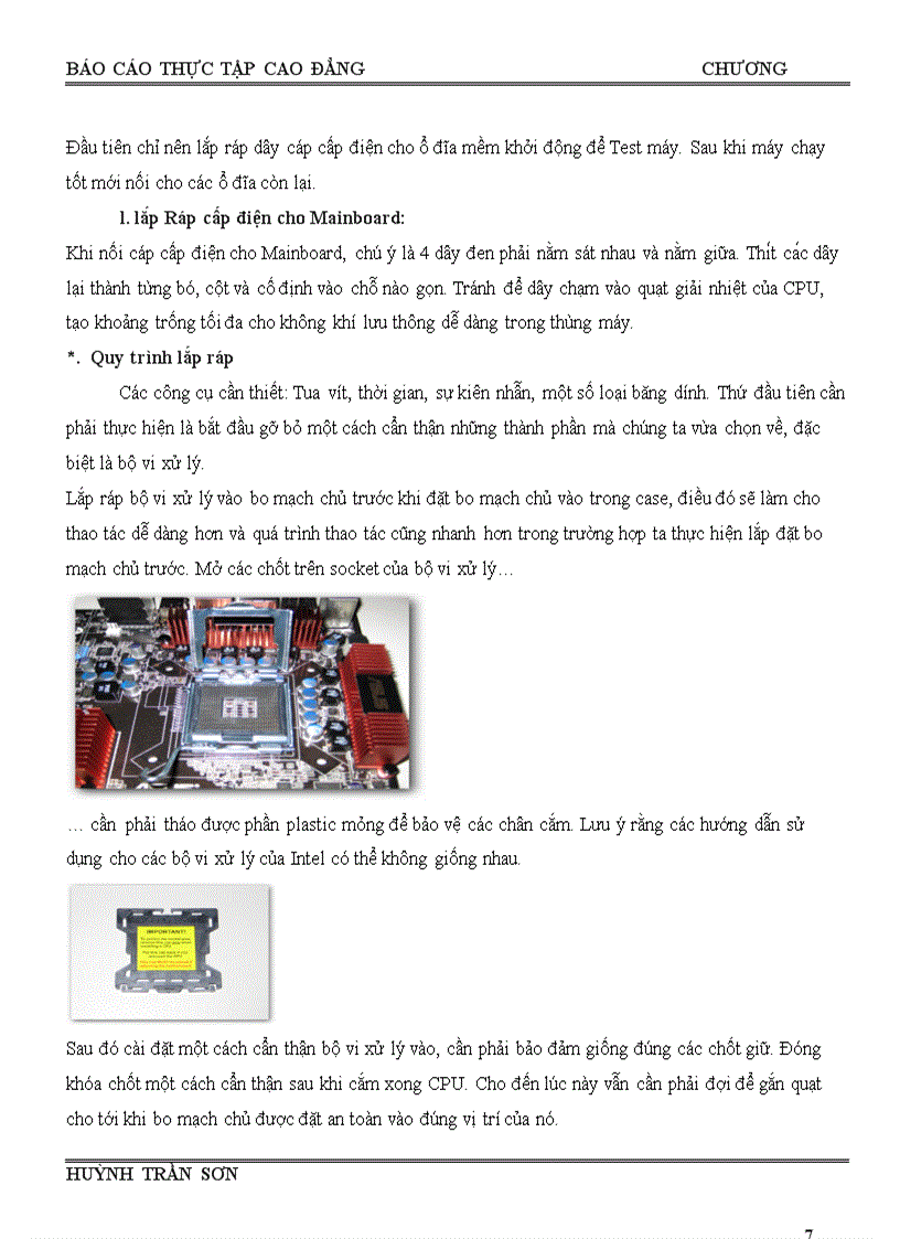 image for page Lắp ráp và cài đặt máy tính