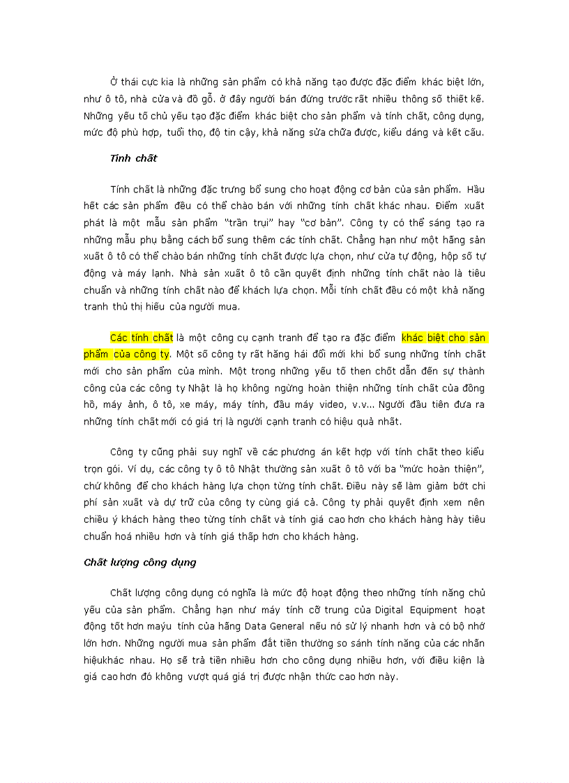 image for page Định vị sản phẩm tạo sự khác biệt đến xây dựng chiến lược