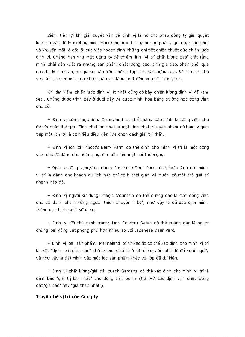 image for page Định vị sản phẩm tạo sự khác biệt đến xây dựng chiến lược