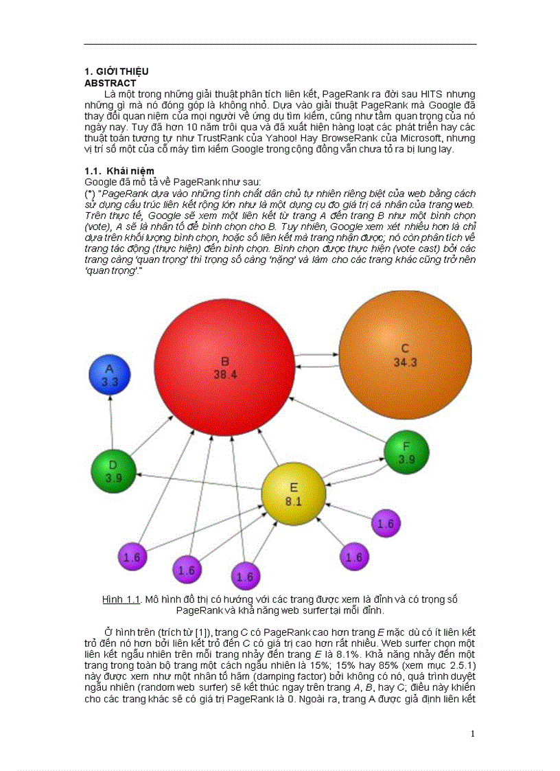 image for page Nghiên cứu giải thuật PageRank của Google