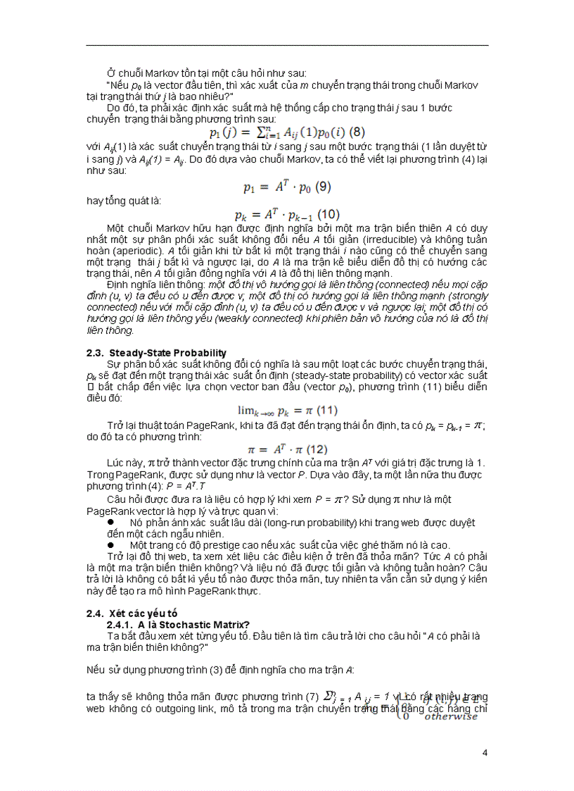 image for page Nghiên cứu giải thuật PageRank của Google