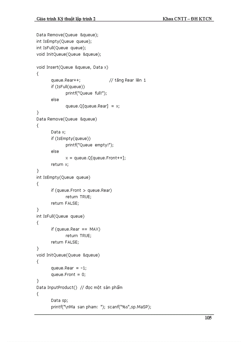 image for page Giáo trình Kỹ thuật lập trình 2