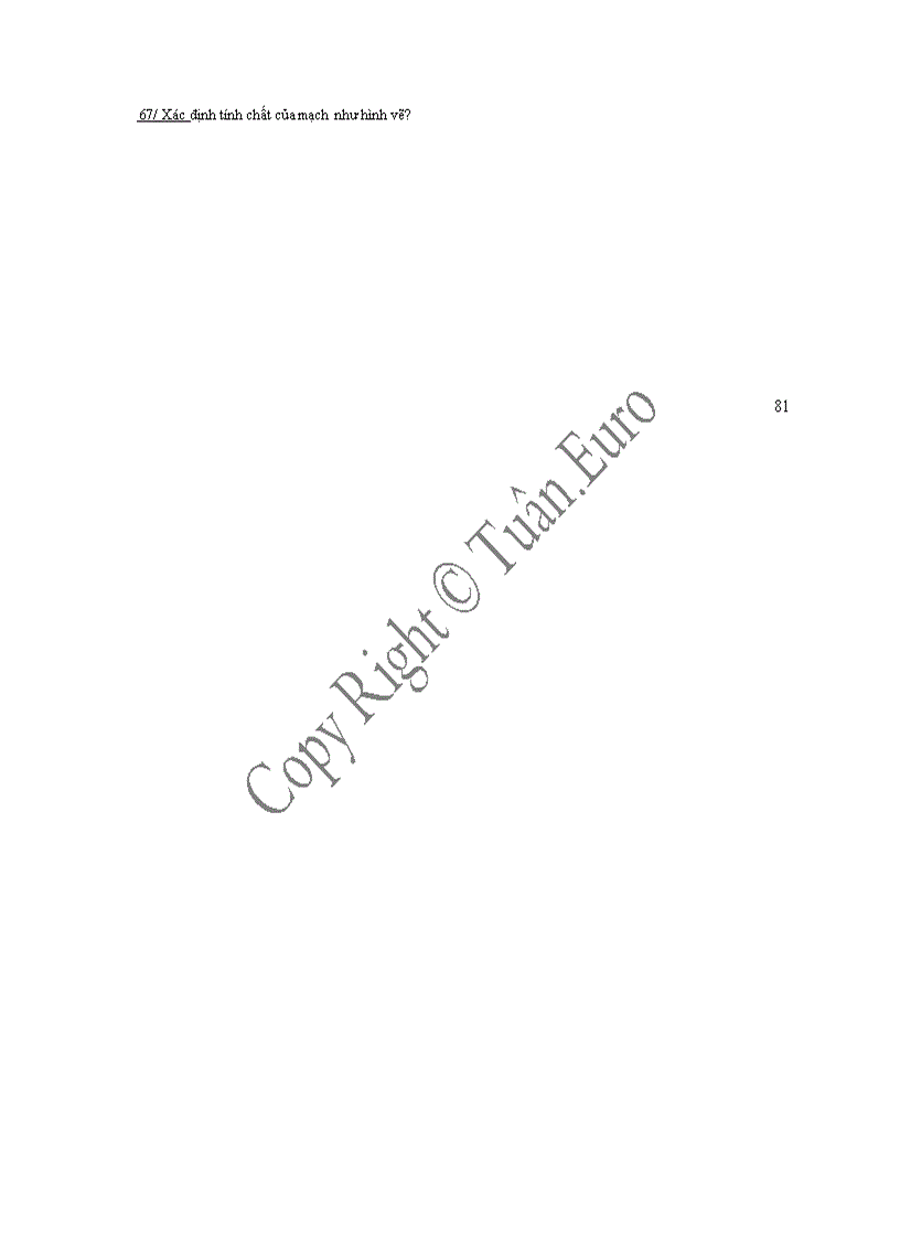 image for page Ngân hàng đề thi trắc nghiệm môn lý thuyết mạch