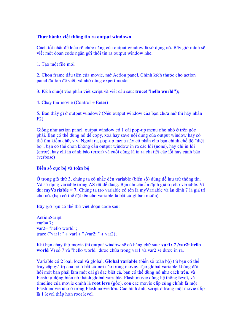 image for page Tài liệu hay hướng dẫn về Flash