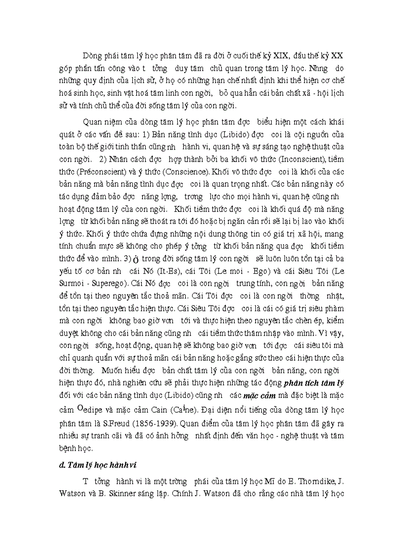 image for page Những vấn đề chung của tâm lý học