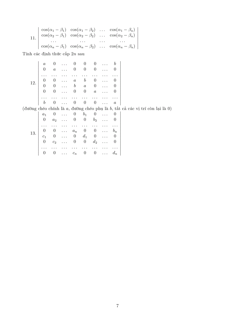 image for page Tài liệu ôn thi cao học đại số tuyến tính