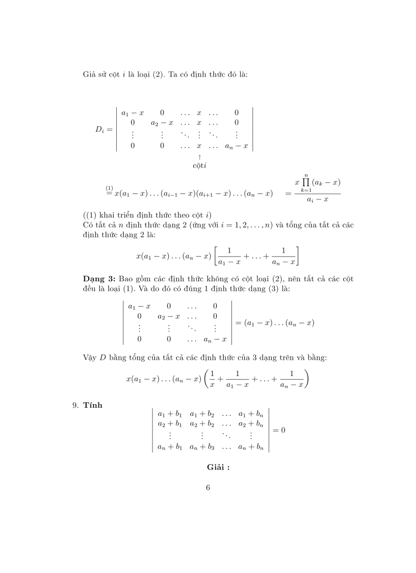 image for page Tài liệu ôn thi cao học đại số tuyến tính