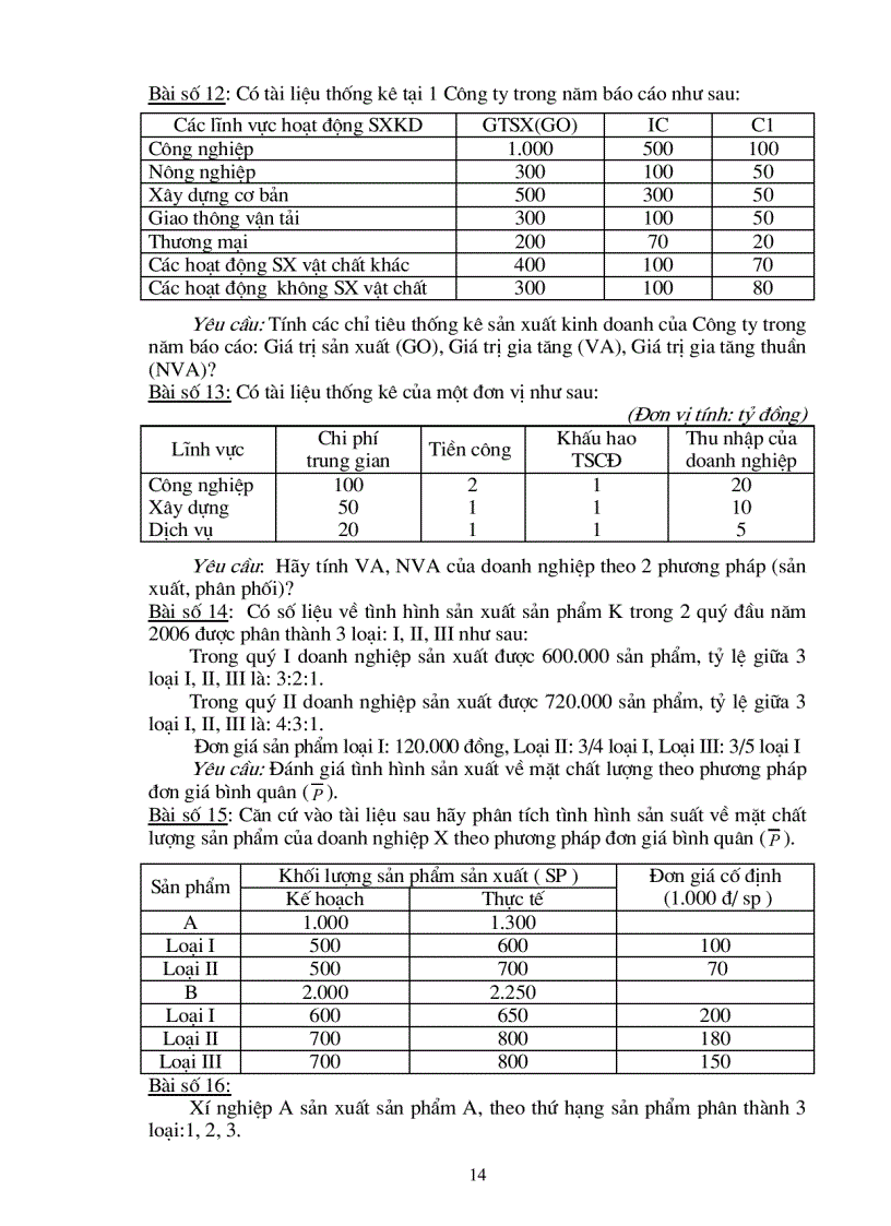 image for page Bài tập hay về thống kê xác suất trong đại học 2