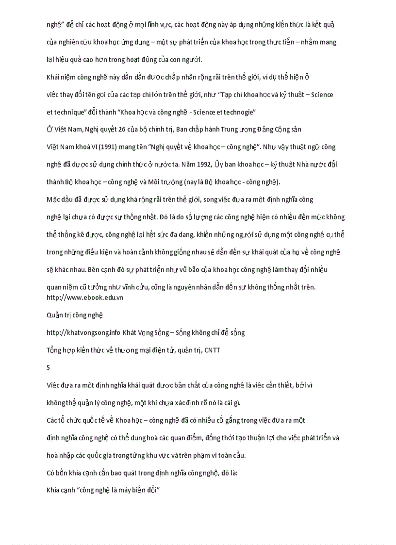 image for page Giáo trình quản trị công nghệ