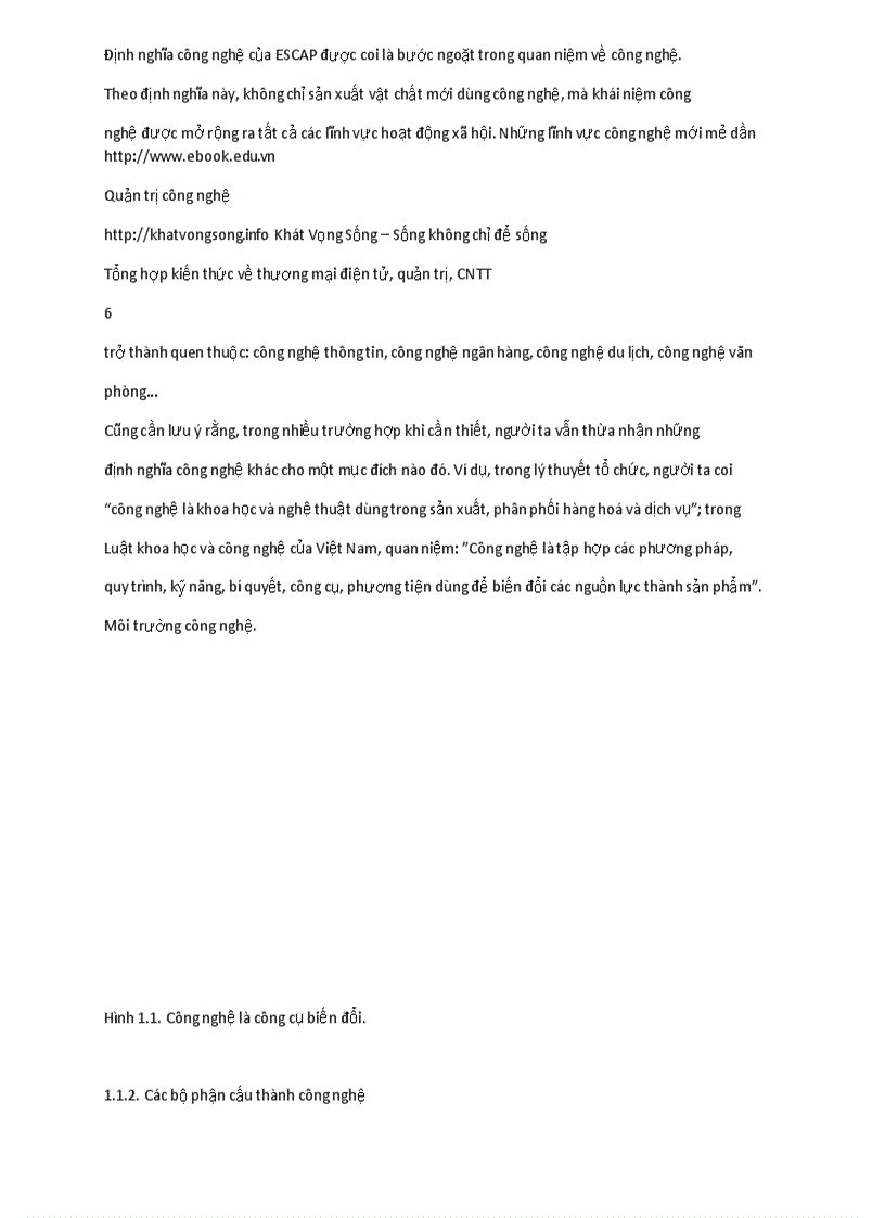 image for page Giáo trình quản trị công nghệ