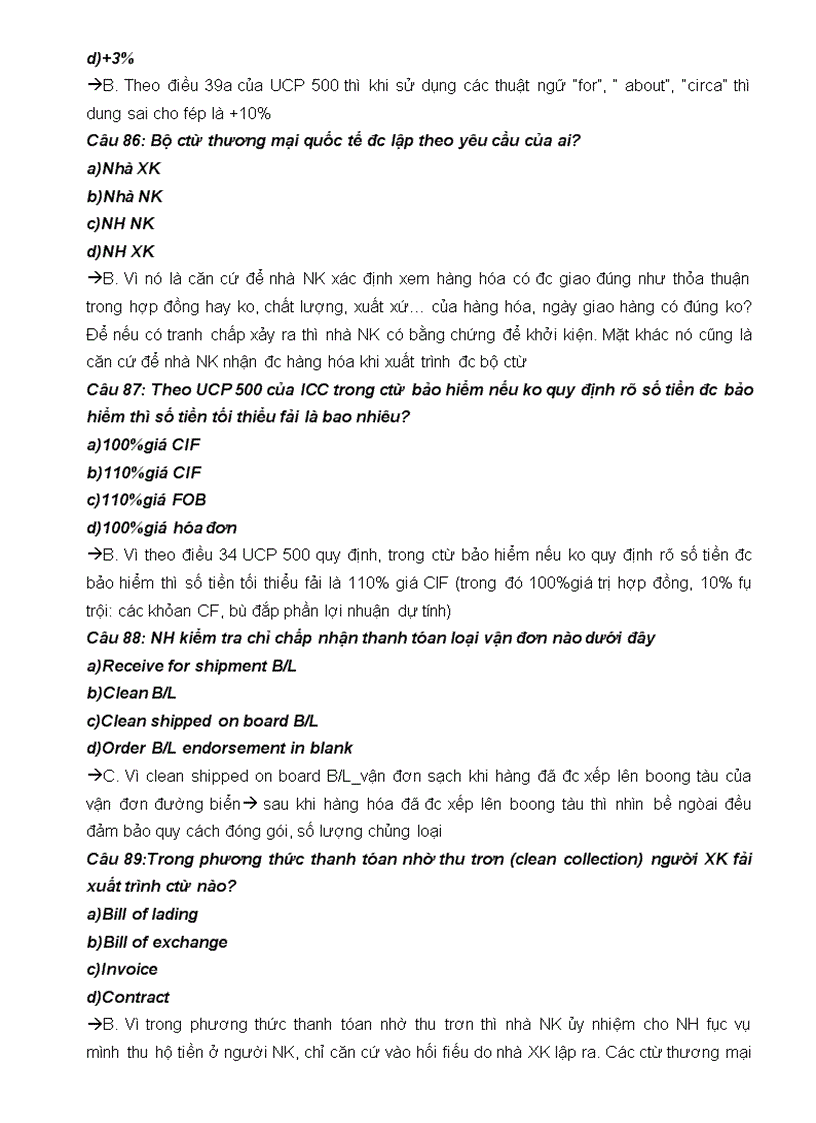 image for page Câu hỏi trắc nghiệm môn thanh toán quốc tế