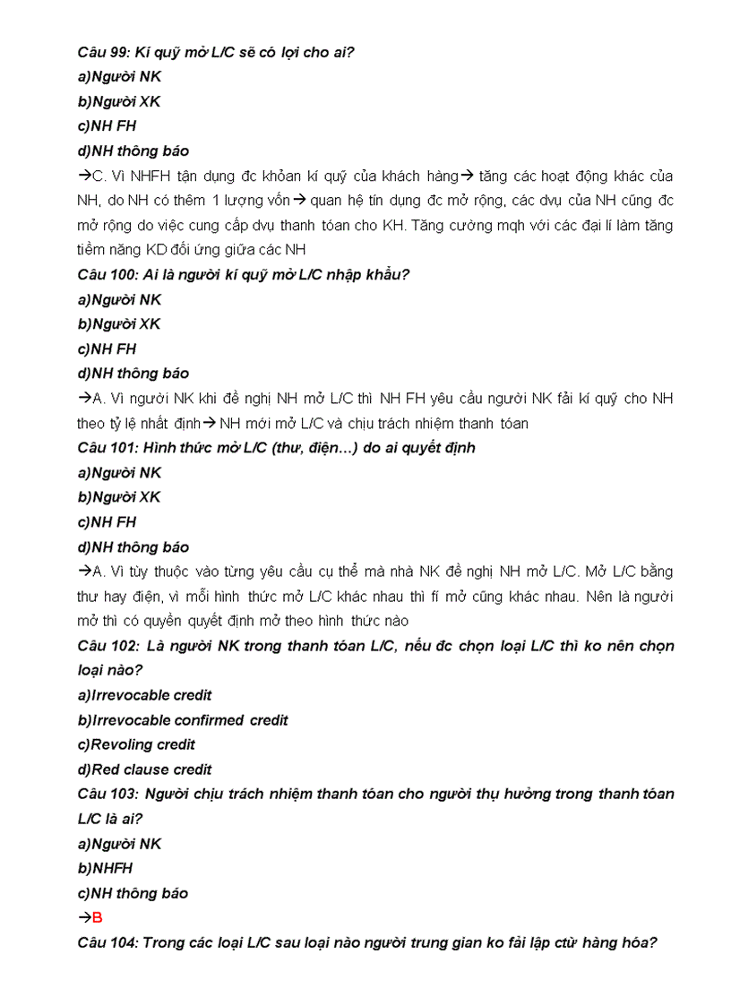 image for page Câu hỏi trắc nghiệm môn thanh toán quốc tế