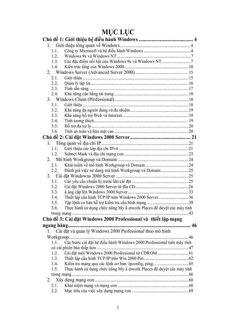 image for page Bài giảng hệ điều hành mạng