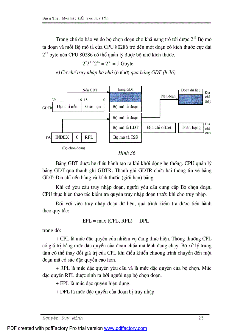 image for page Bài giảng kiến trúc máy tính ĐHCNTT ĐH thái nguyên