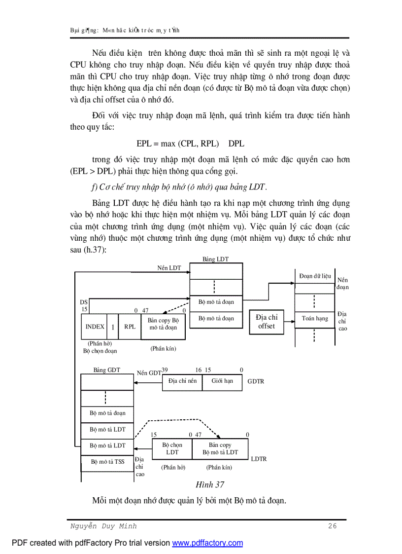 image for page Bài giảng kiến trúc máy tính ĐHCNTT ĐH thái nguyên