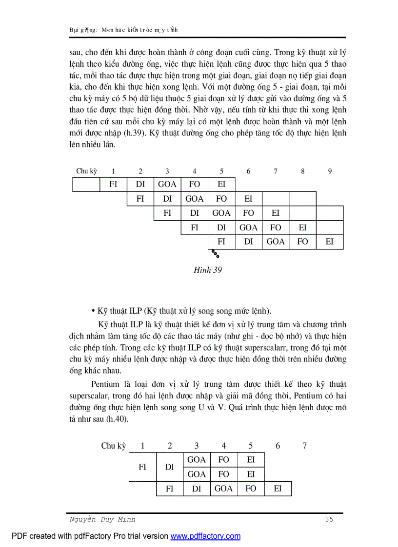 image for page Bài giảng kiến trúc máy tính ĐHCNTT ĐH thái nguyên