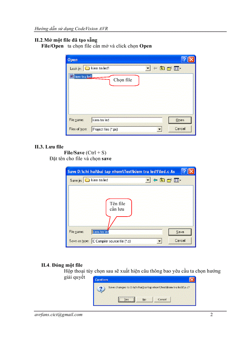 image for page Hướng dẫn CodeVisionAVR