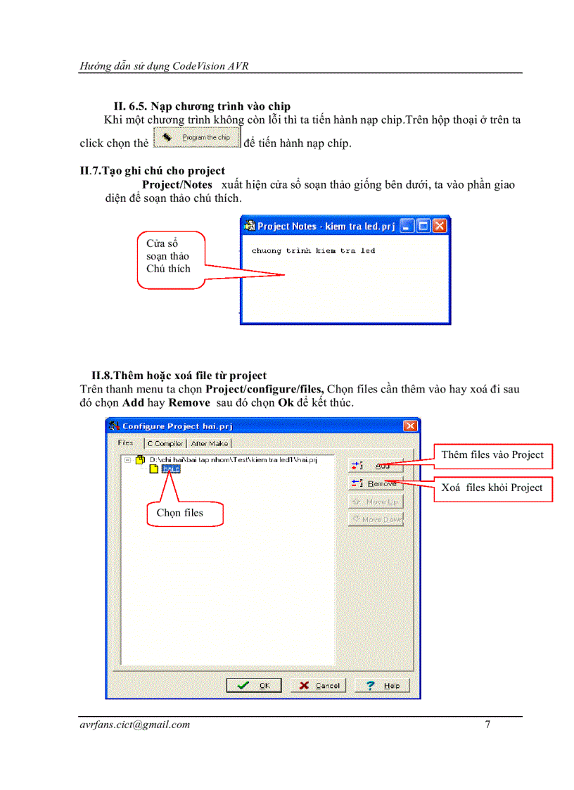 image for page Hướng dẫn CodeVisionAVR