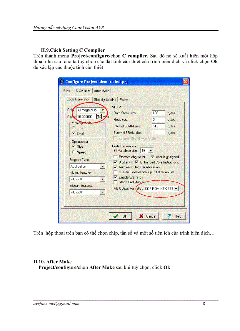image for page Hướng dẫn CodeVisionAVR