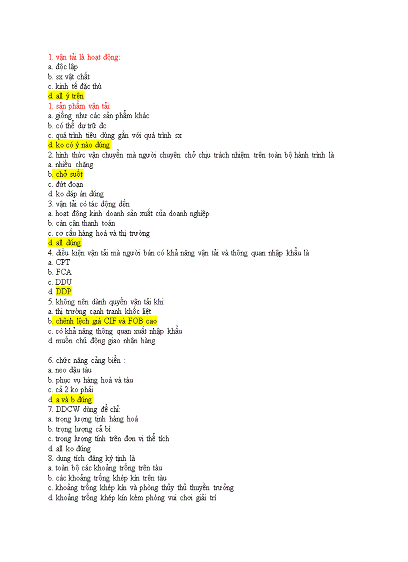 image for page Đề thi Vận tải FTU