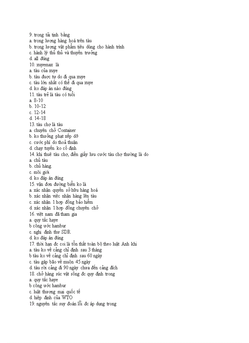 image for page Đề thi Vận tải FTU