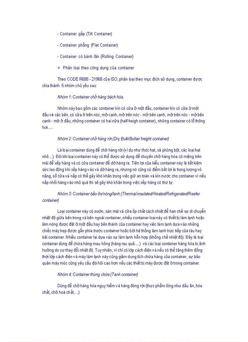 image for page Tài liệu về giao nhận vận chuyển bằng container