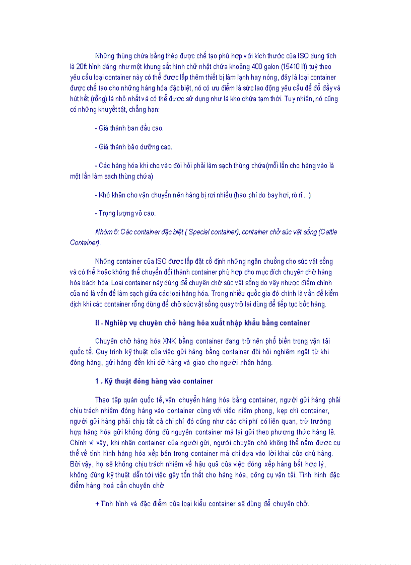 image for page Tài liệu về giao nhận vận chuyển bằng container